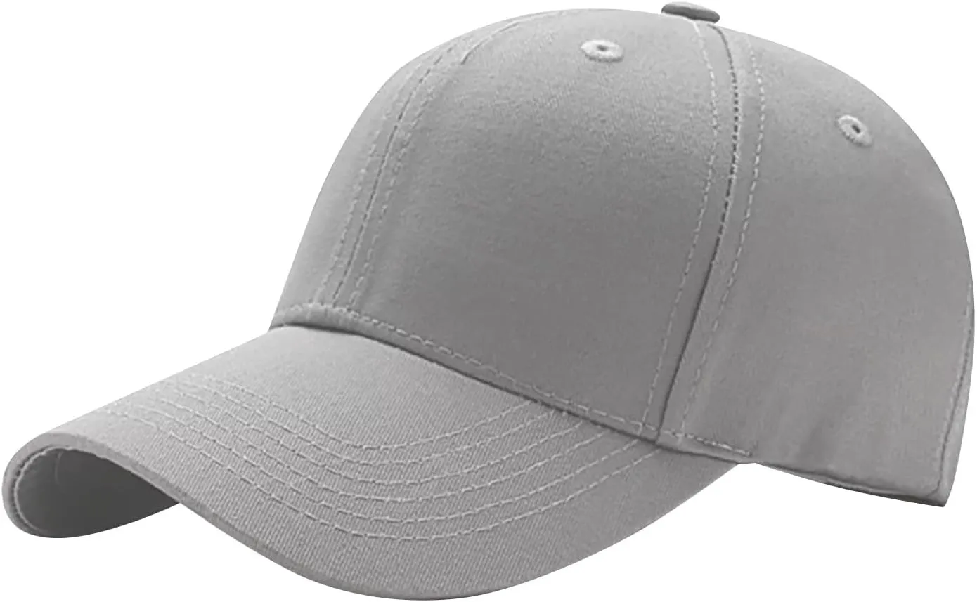 Unisex Classic Low Profile Cotton Baseball Cap Plain Blank Solid Color Soft Unconstructed Adjustable Size Dad Hat Embroidery