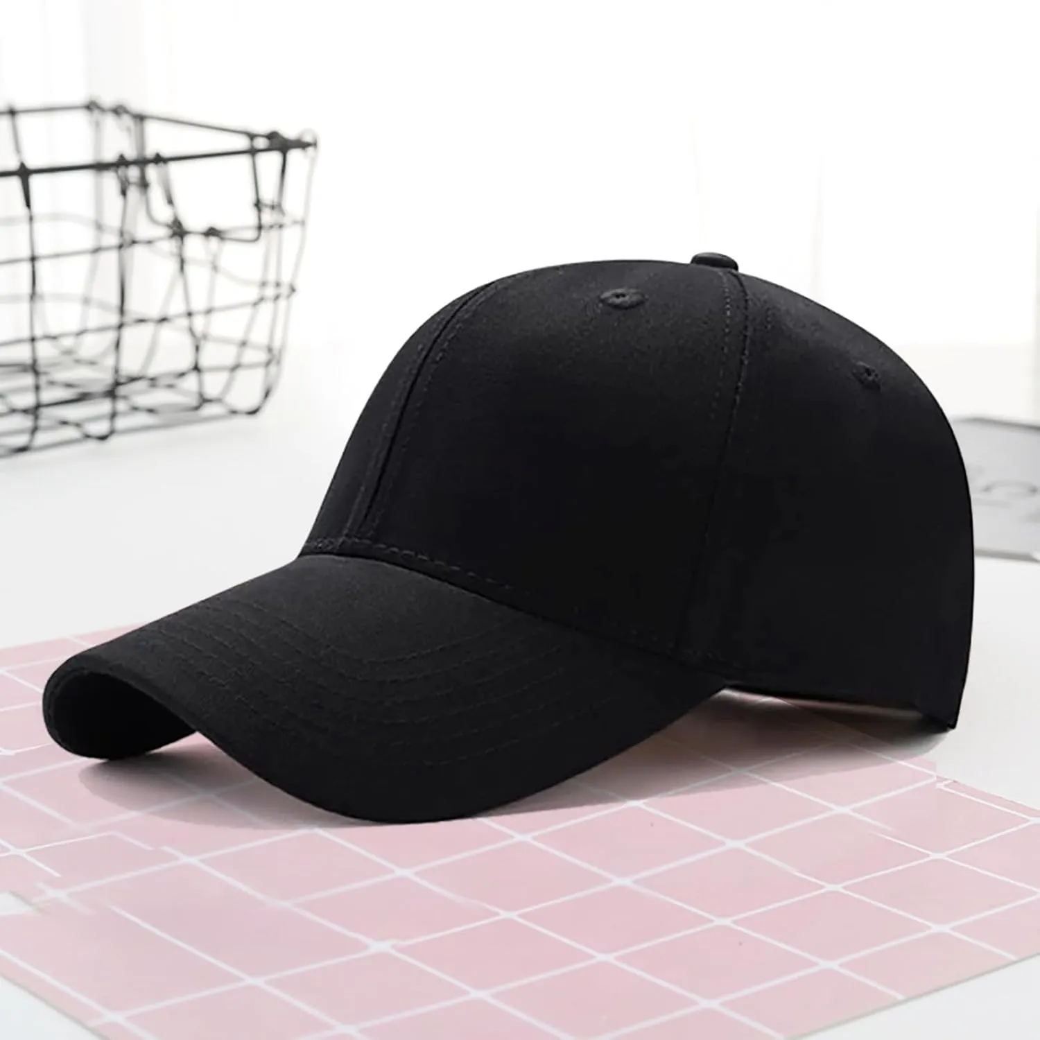 Unisex Classic Low Profile Cotton Baseball Cap Plain Blank Solid Color Soft Unconstructed Adjustable Size Dad Hat Embroidery
