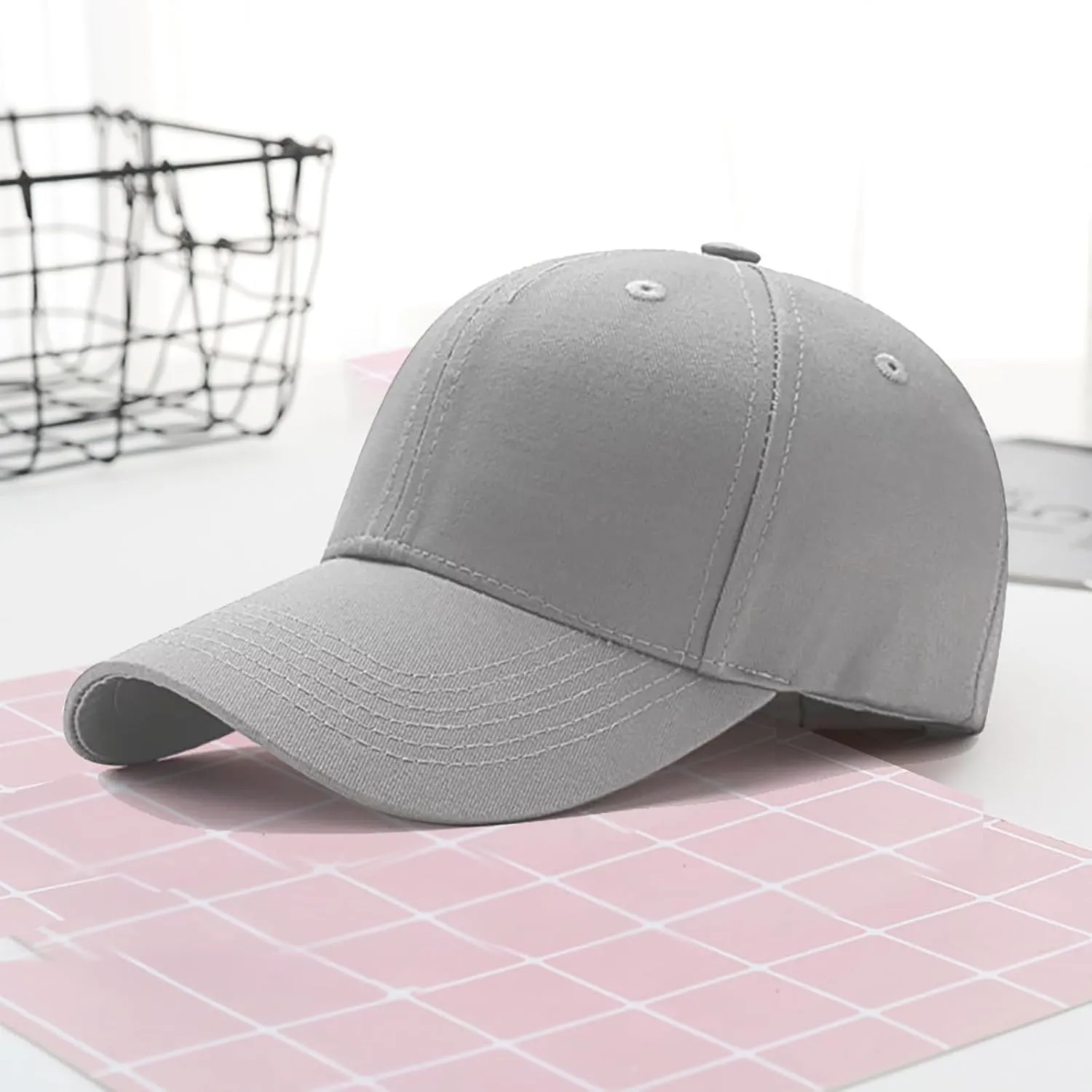 Unisex Classic Low Profile Cotton Baseball Cap Plain Blank Solid Color Soft Unconstructed Adjustable Size Dad Hat Embroidery