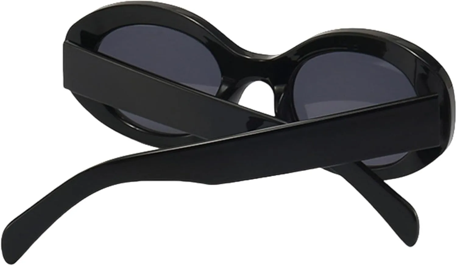 Vintage Small Oval Sunglasses Women Luxury Black Glasses Shades Classic