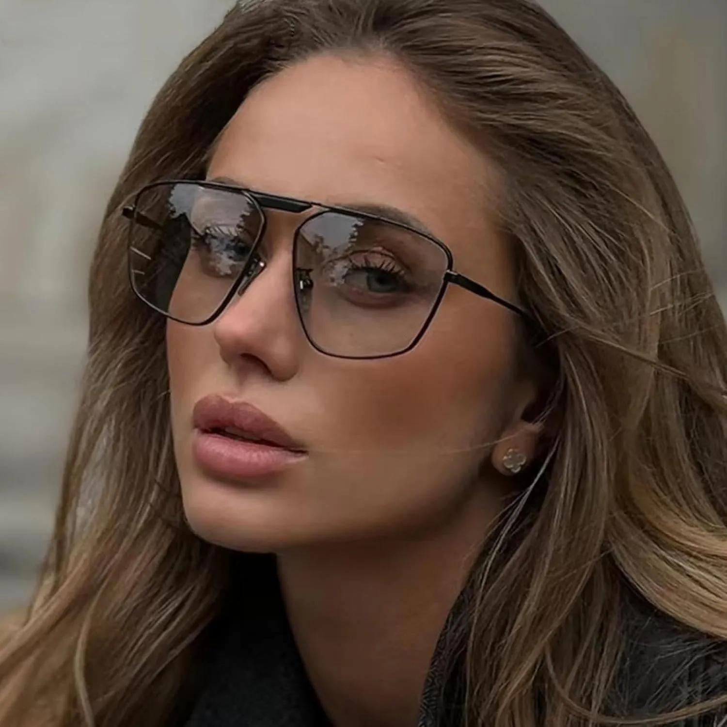 Vintage Sunglasses for Women Men Luxury Classic Fashion Polygon Uv400