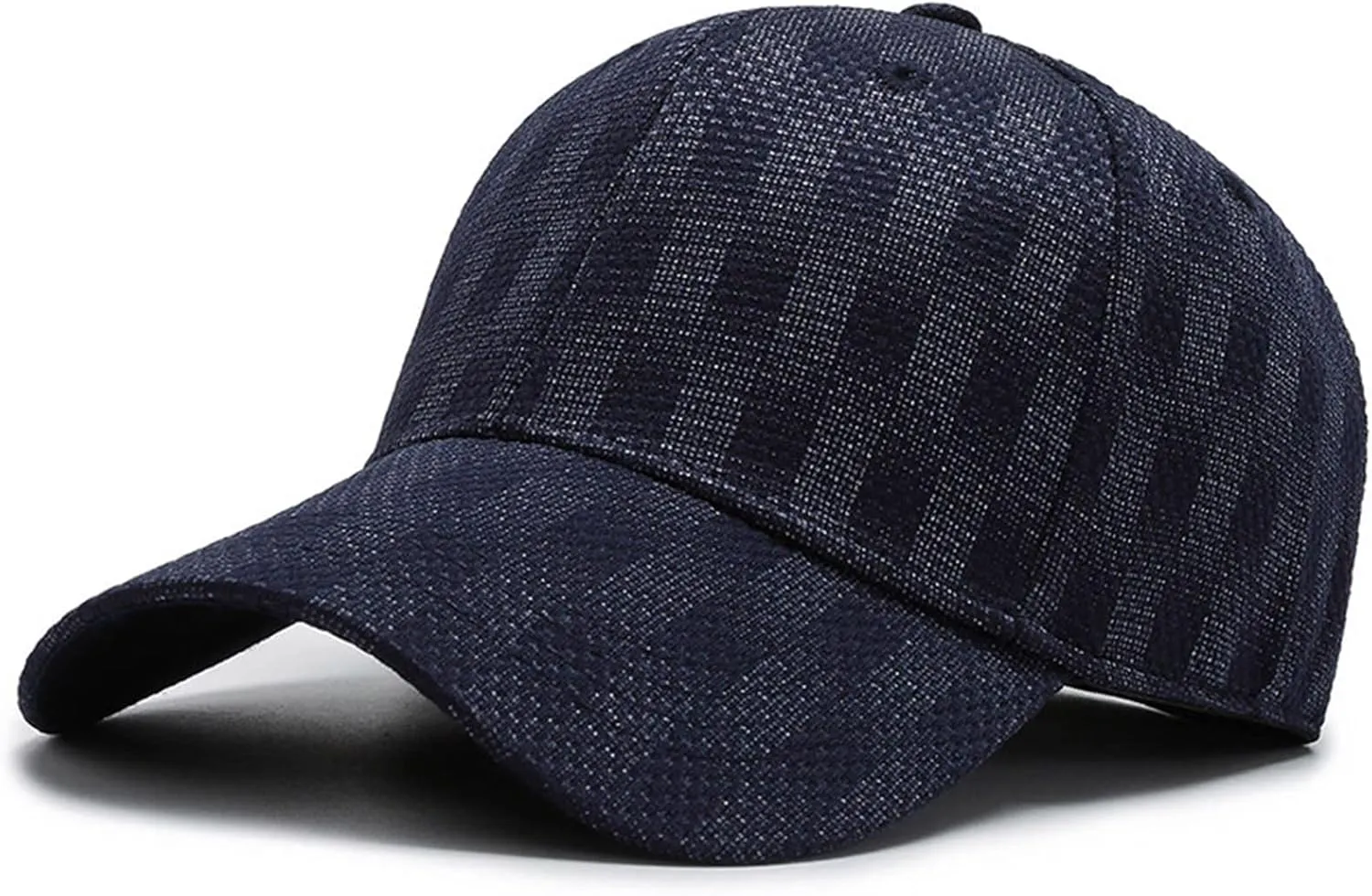 Women Men Plaid Baseball Caps Casual Outdoor Sports Visor Hats Adjustable Sunscreen Sun Hats