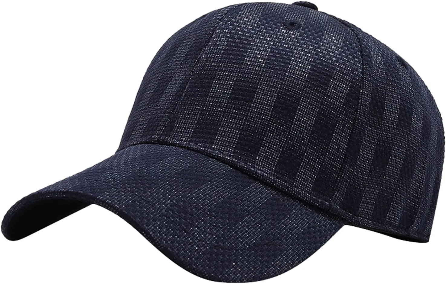 Women Men Plaid Baseball Caps Casual Outdoor Sports Visor Hats Adjustable Sunscreen Sun Hats