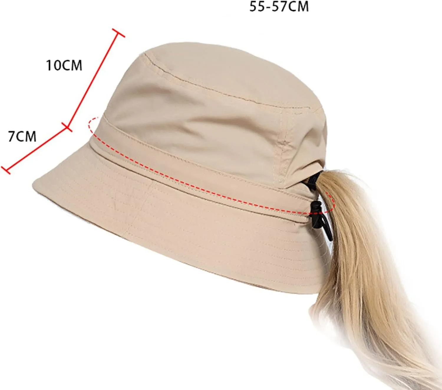 Women Sun Hat Wide Brim Protection Beach Hat Adjustable Bucket Hat Summer Hats Fruit Basket Hat