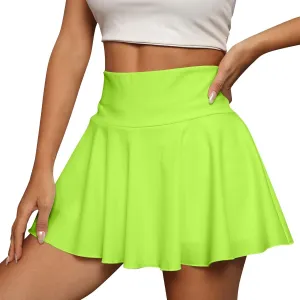 Women Tennis Skirts High Waisted Golf Pickleball Pleated Lightweight Mini Skirt Workout Sport Skirt