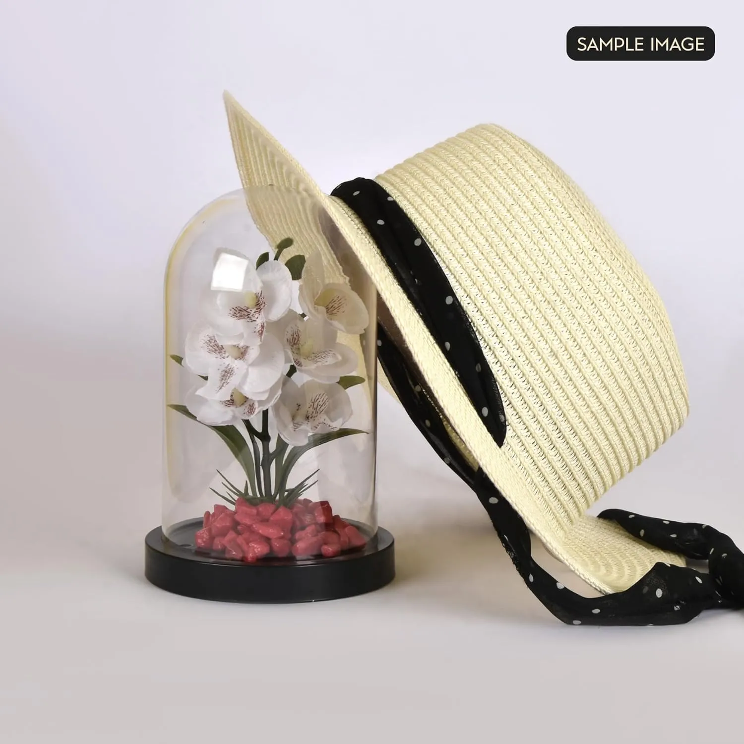 Womens Beach Straw Sun Hat Wide Brim Spotted Sun Hat | Women Floppy Hats Cowboy hat Beach hat UPF 50 UV Protection Summer