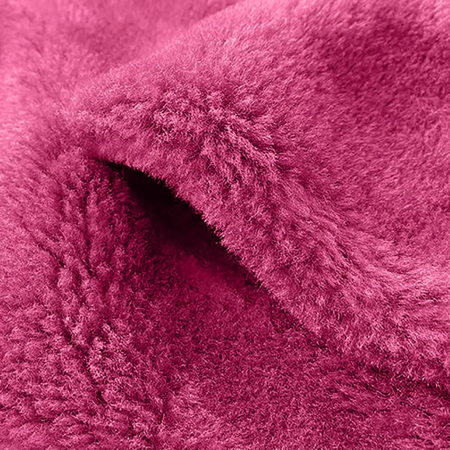 Women's Fashion Plush Coats Winter Warm Cardigan Coat Standing Collar Zip Up Fleece Tops Sweater Jacket