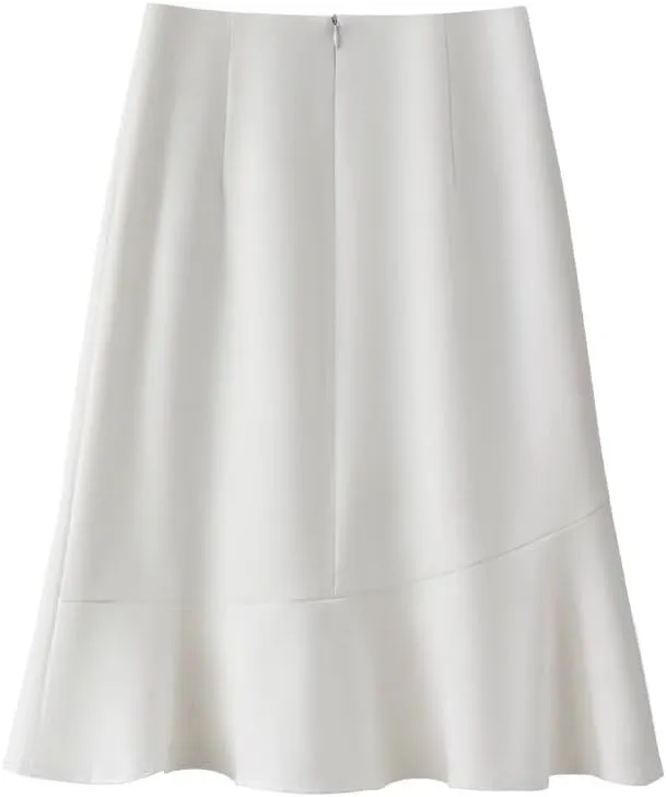 Women's Long Skirt Summer High-Waist Mid-Length Casual A Line Skirts for Women