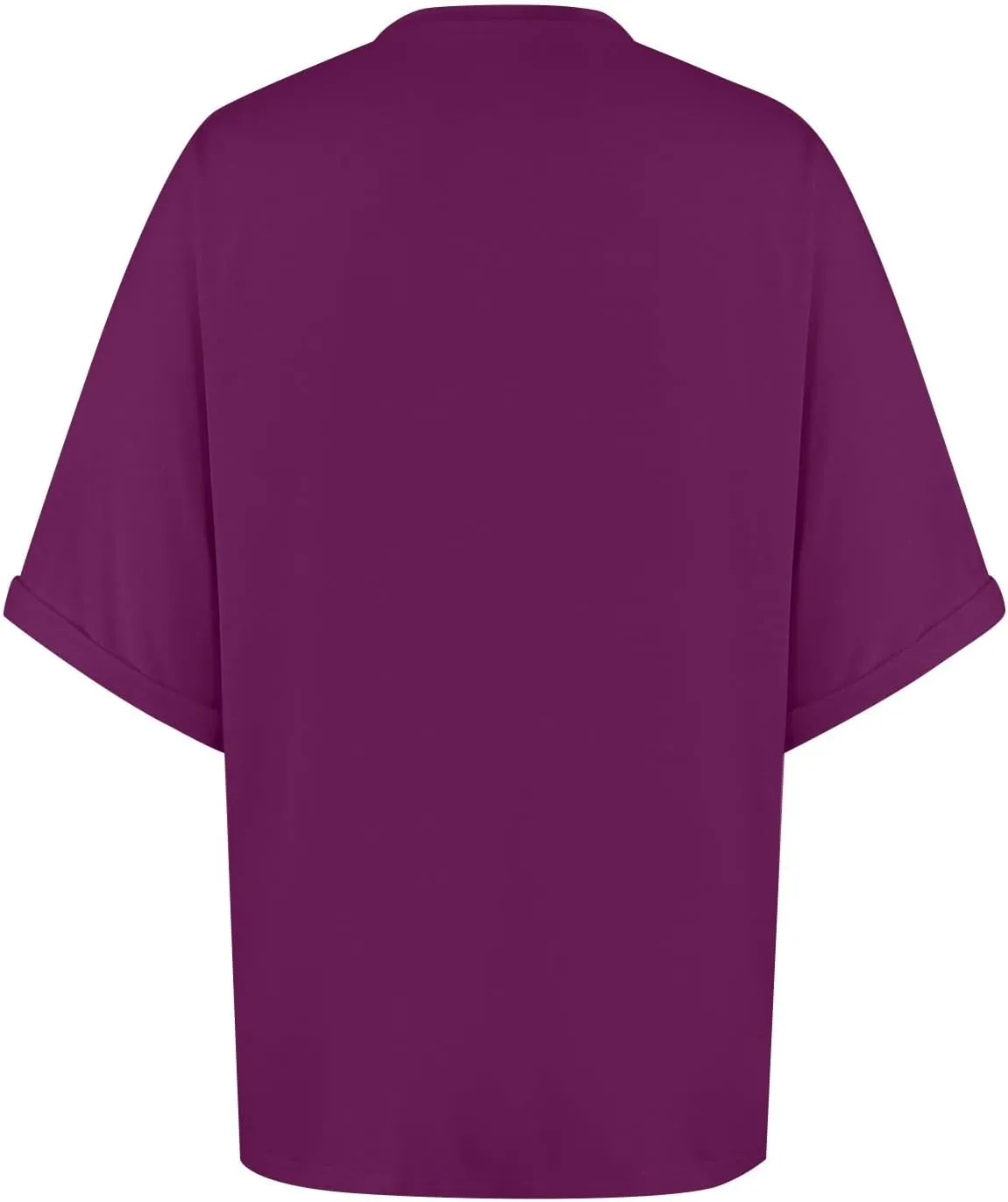 Women's Oversized T Shirts Short Sleeve Crewneck Solid Color Summer Tops Casual Loose Basic Tee Shirts Trendy Clothes