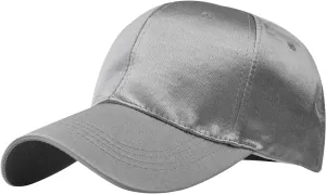 Womens Satin Trucker Low Profile Hats Classic Adjustable Plain Hiking Running Baseball Caps Summer Beach Dad Hats