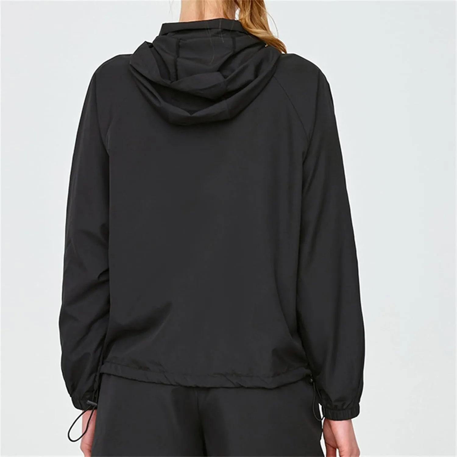 Women's UPF 50  UV Sun Protection Jackets Athletic Running Full Zip Up Summer Workout Zip Up Hoodie Coat with Pockets