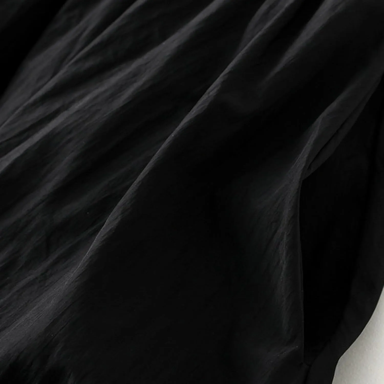 Womens Y2k Bubble Skirt Elastic High Waist A Line Long Skirts Casual Loose Ruffle Pleated Midi Long Flowy A-Line Skirt