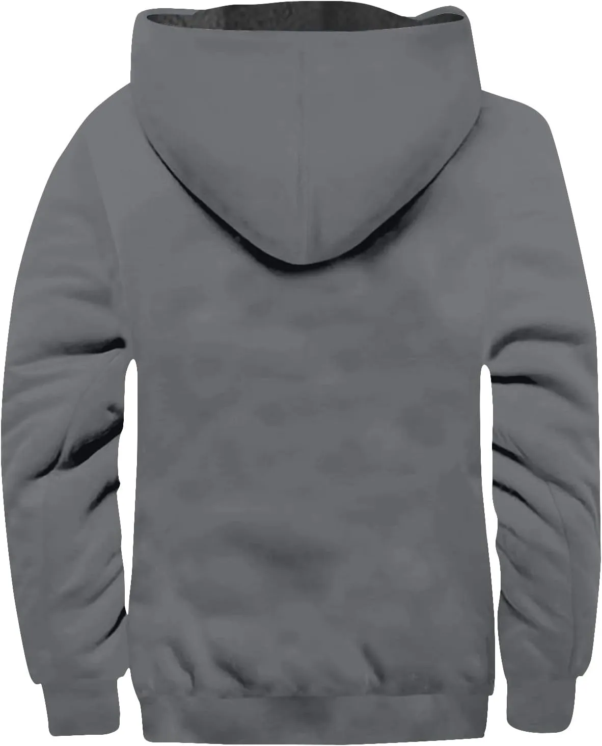 Ymosrh Men's Casual Jacket Sweatshirts Fleece Jackets Thick Sherpa Lined Winter Hoodie Coats Outwear Jacket, S-8XL