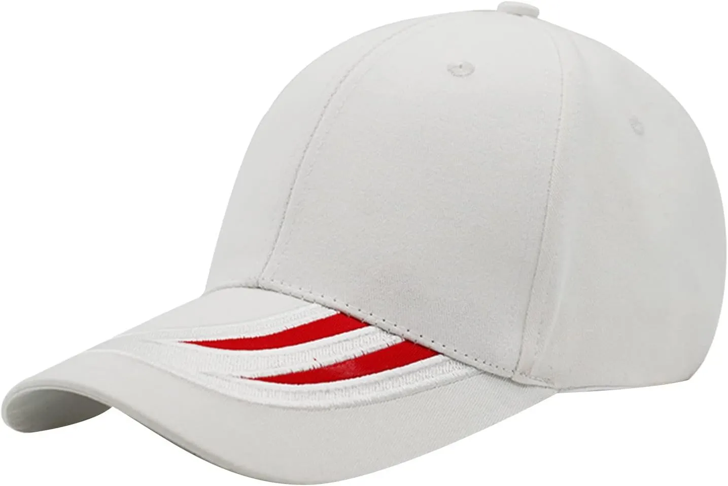 YOLAI Mens Womens Casual Baseball Caps Adjustable Sunscreen Solid Color Hats Breathable Minimalist Tennis Cap