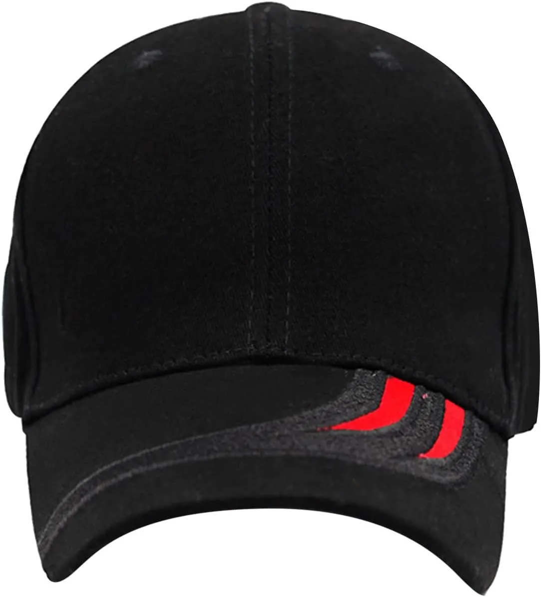YOLAI Mens Womens Casual Baseball Caps Adjustable Sunscreen Solid Color Hats Breathable Minimalist Tennis Cap