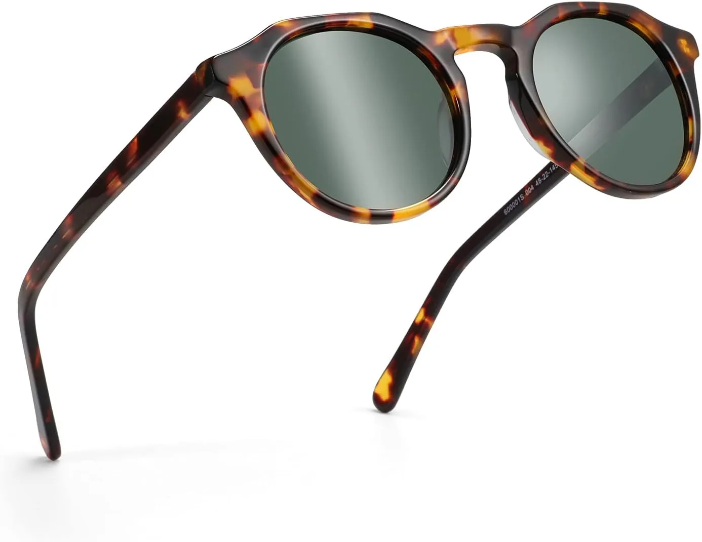 ZENOTTIC Vintage Round Polarized Sunglasses for Men Women UV400 Protection