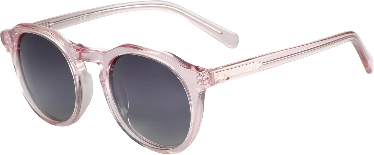 ZENOTTIC Vintage Round Polarized Sunglasses for Men Women UV400 Protection