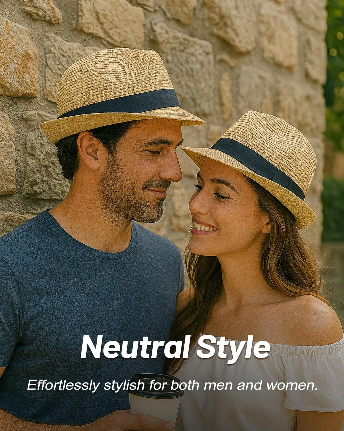 Zylioo Oversize XXL Straw Sun Hats,X-Large Panama Fedora Hat with Lanyard for Big Heads,Giant UV Summer Beach Hats