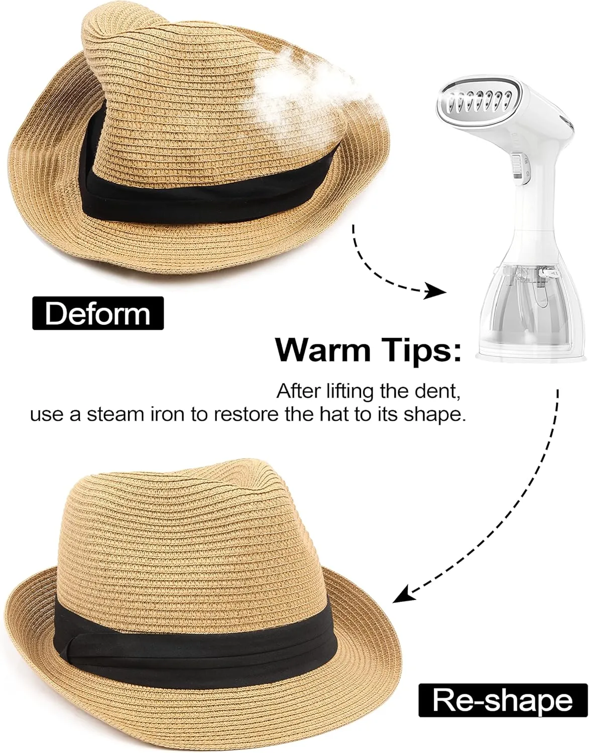 Zylioo Oversize XXL Straw Sun Hats,X-Large Panama Fedora Hat with Lanyard for Big Heads,Giant UV Summer Beach Hats